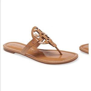 Tory Burch Miller Leather Sandal - Size 8